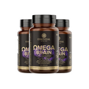 3 UNIDADES OMEGA BRAIN 60 CÁPSULAS ESSENTIAL NUTRITION SUPLEMENTO DE ÔMEGA-3 (TG) – CÉREBRO
