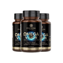3 UNIDADES OMEGA VISION 60 CÁPSULAS ESSENTIAL NUTRITION – SUPLEMENTO DE ÔMEGA-3 (TG)