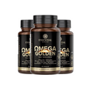 3 Unidades Omega Golden 60 Cápsulas Essential Nutrition Ômega-3 (TG)